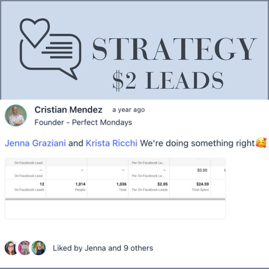 Testimonial: $2 Facebook Leads